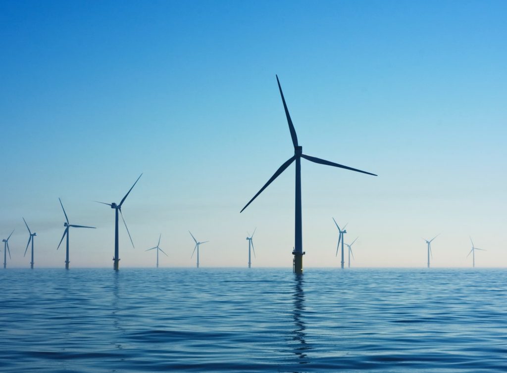 windmills at sea